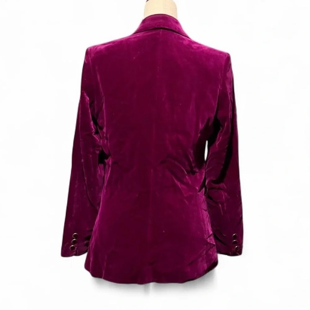 Vintage Aberdeen Square Velvet Blazer - Picture 2 of 3